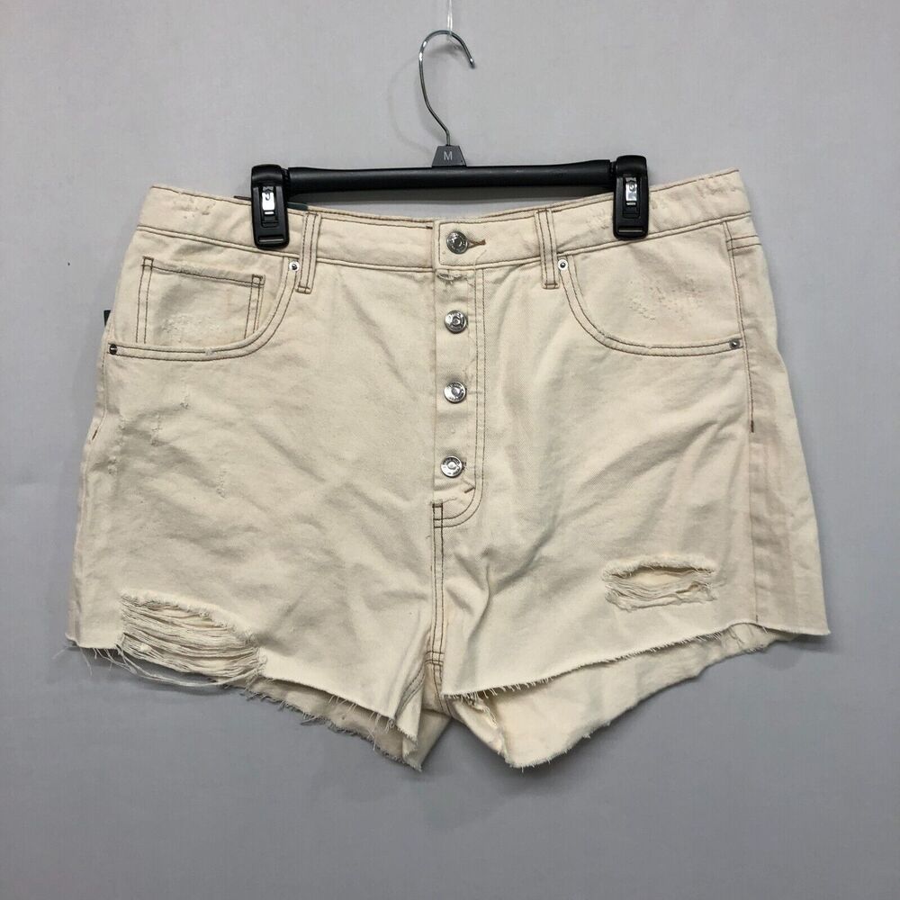 NWT Wild Fable Women Highest Cutoff Shorts Size 16 Cotton M194 -2